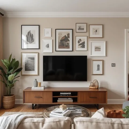 9 cheap ways to decorate around a tv IMG01