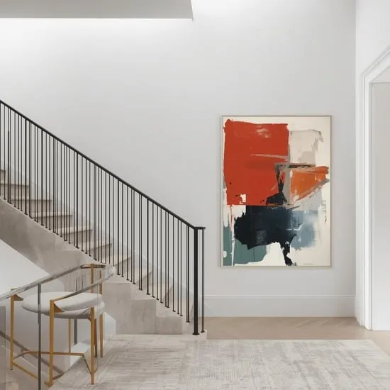 10 genius staircase wall decor ideas IMG02