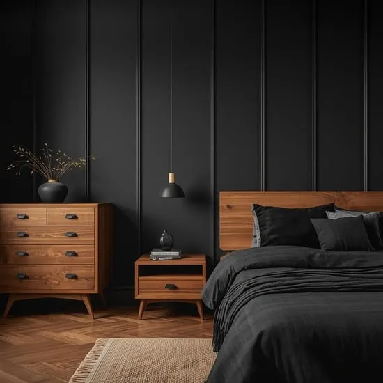 15+ bold black bedroom ideas IMG04