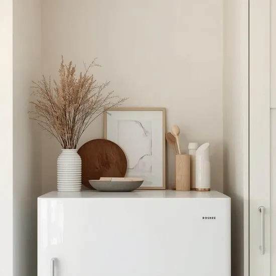 13+ Ways to Style Space Above the Fridge IMG05