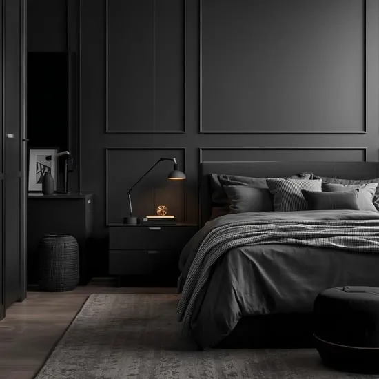 15+ bold black bedroom ideas IMG08