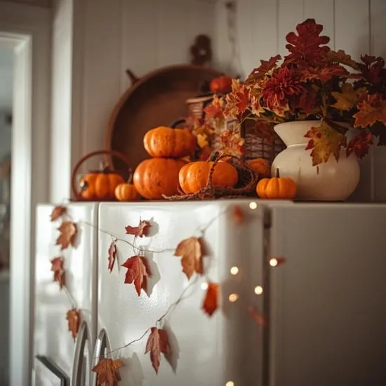 13+ Ways to Style Space Above the Fridge IMG14