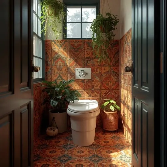 12 gorgeous boho powder room IMG03