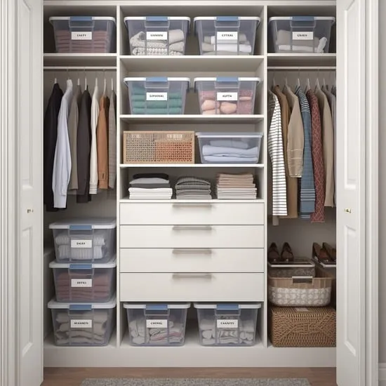10 small closet organization for your bedroom IMG04