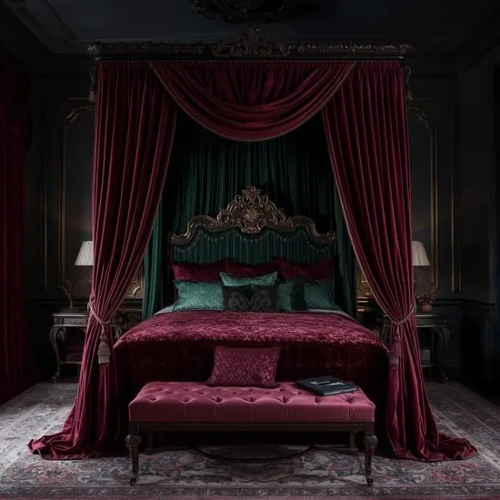 13 dark feminine bedroom IMG06