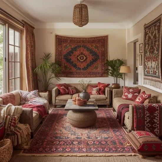 11 boho spiritual living room ideas IMG09