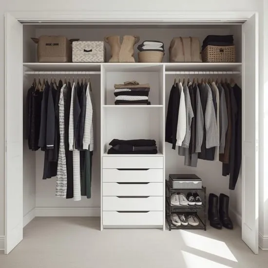 10 small closet organization for your bedroom IMG09