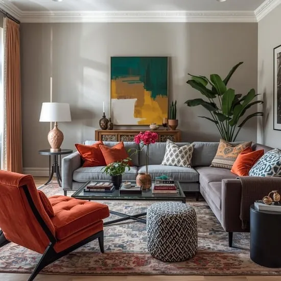 13 elegant eclectic living room ideas IMG11