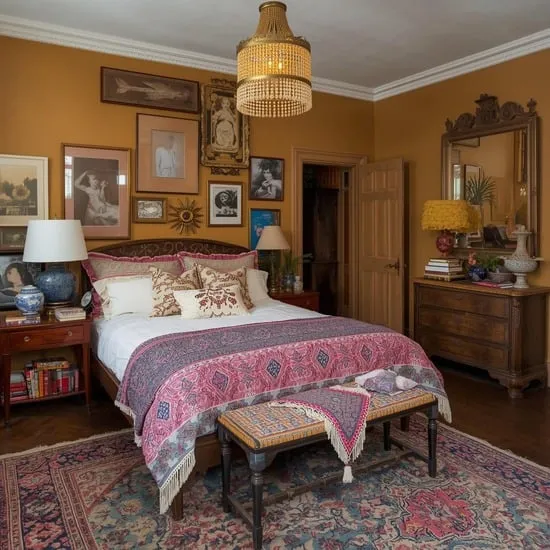 top 15 colorful boho bedrooms IMG12