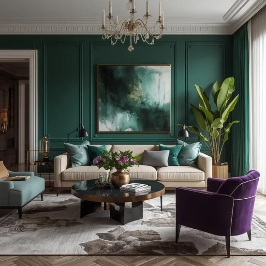 14 jewel tone living room IMG14