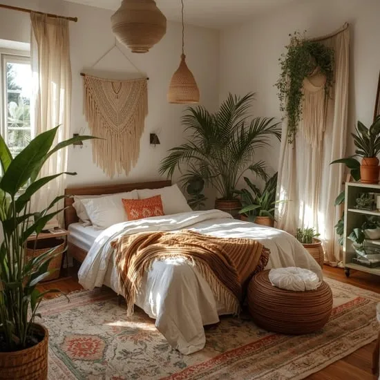 top 15 colorful boho bedrooms IMG15