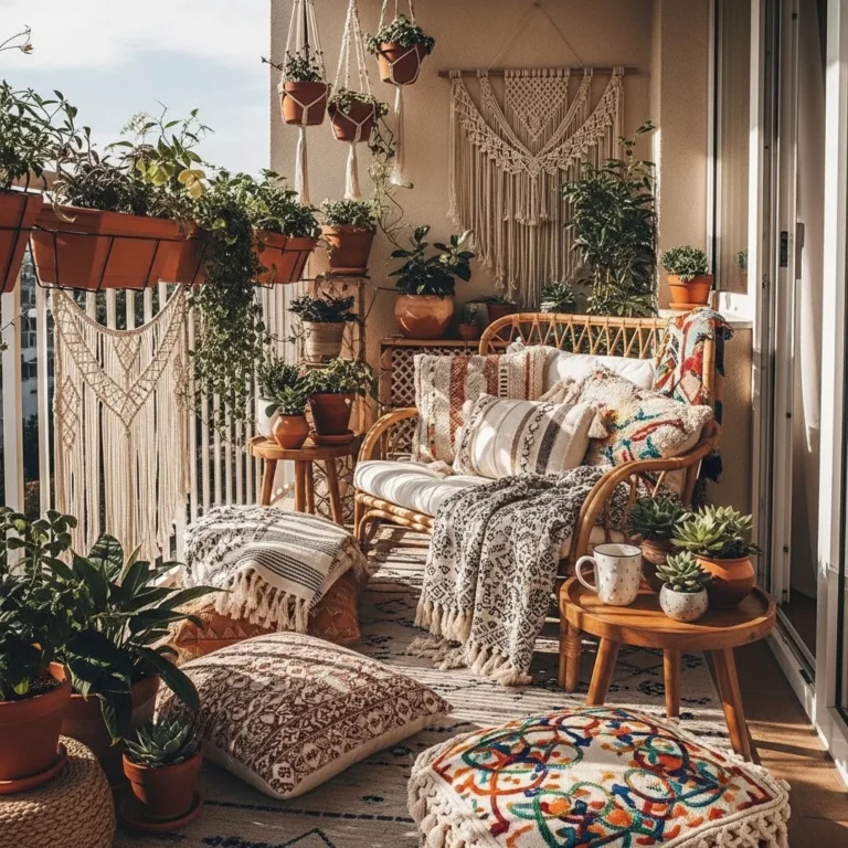 13 Boho Balcony Vibes to Turn Your Tiny Space into a Dreamy Escape