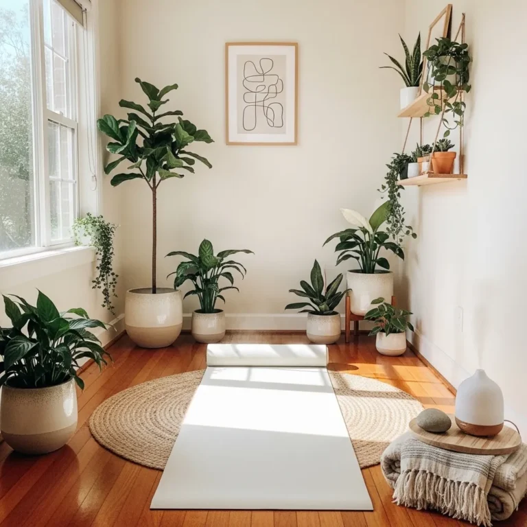 13 Small Yoga Room Decor Ideas to Create Your Perfect Sanctuary