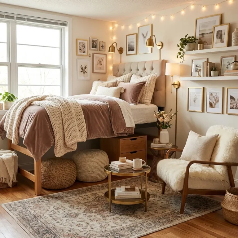 10 Luxury Dorm Room Ideas That Feel Like a 5-Star Hotel