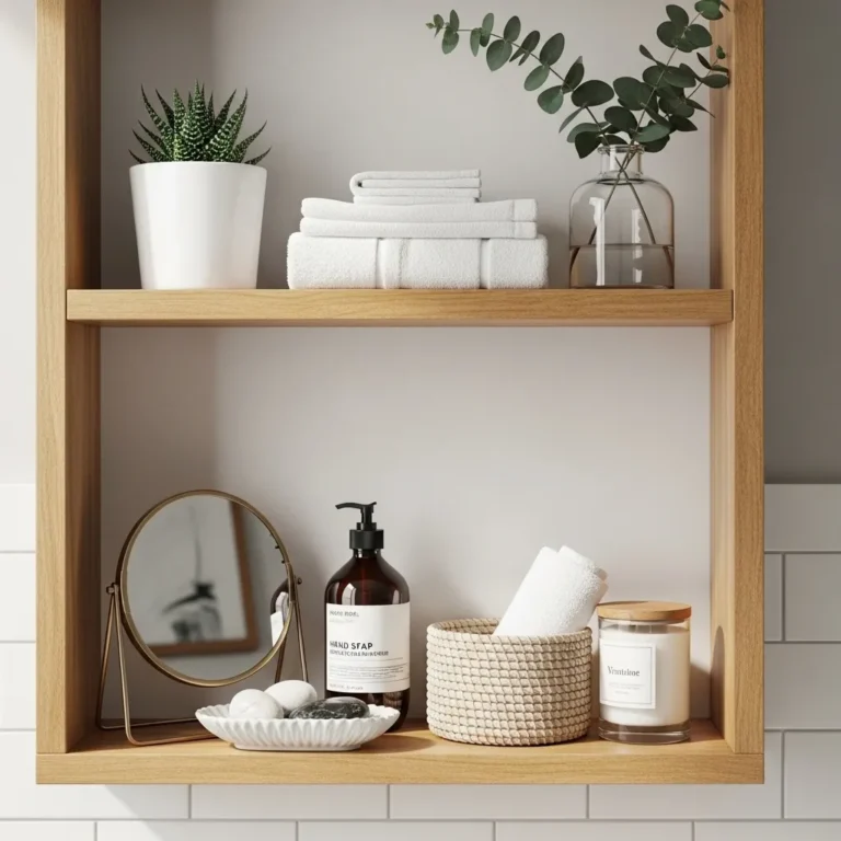 13 Bathroom Shelves Decor Ideas to Transform Your Space