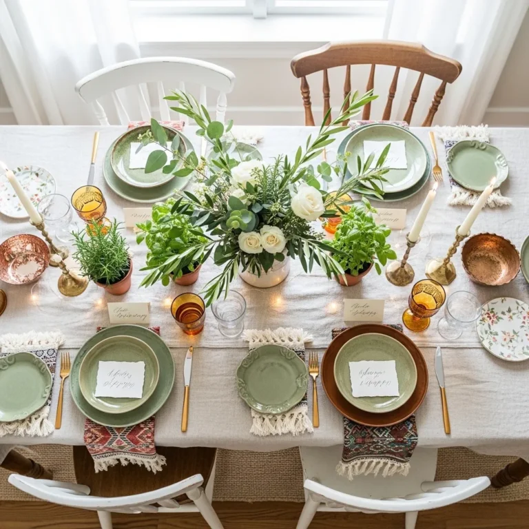 14 Happy Bohemian Table Decor Ideas to Spark Instant Joy