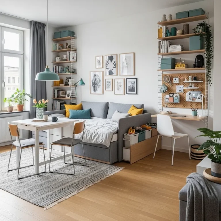 13 Smart One Room Apartment Ideas That Feel Bigger & Better