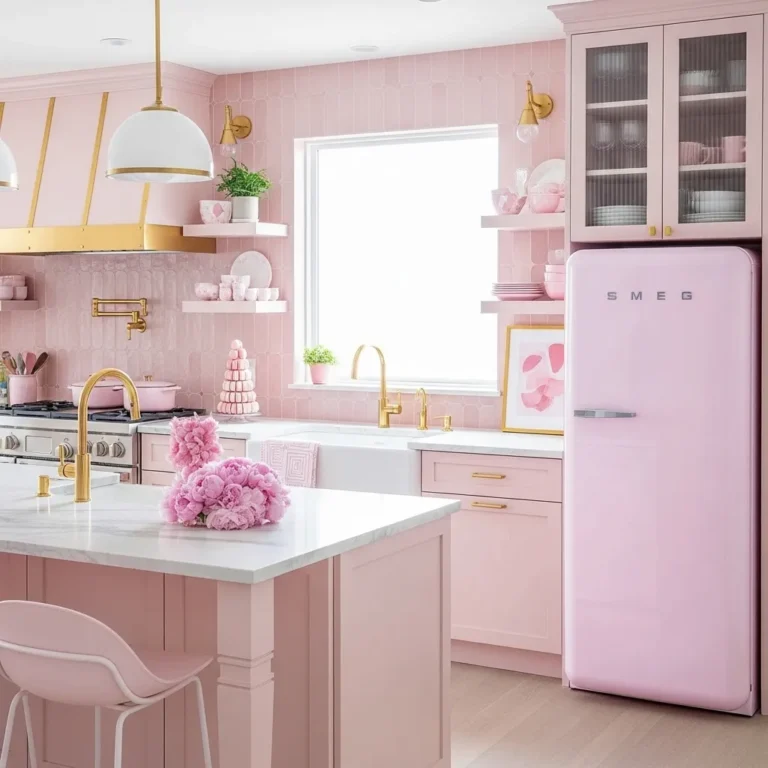 11 Best Pink Kitchen Design Ideas to Fall in Love With