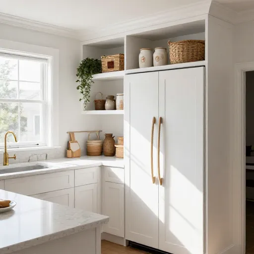 14 Smart Above Fridge Cabinet Ideas